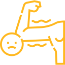 Muscle weakness icon