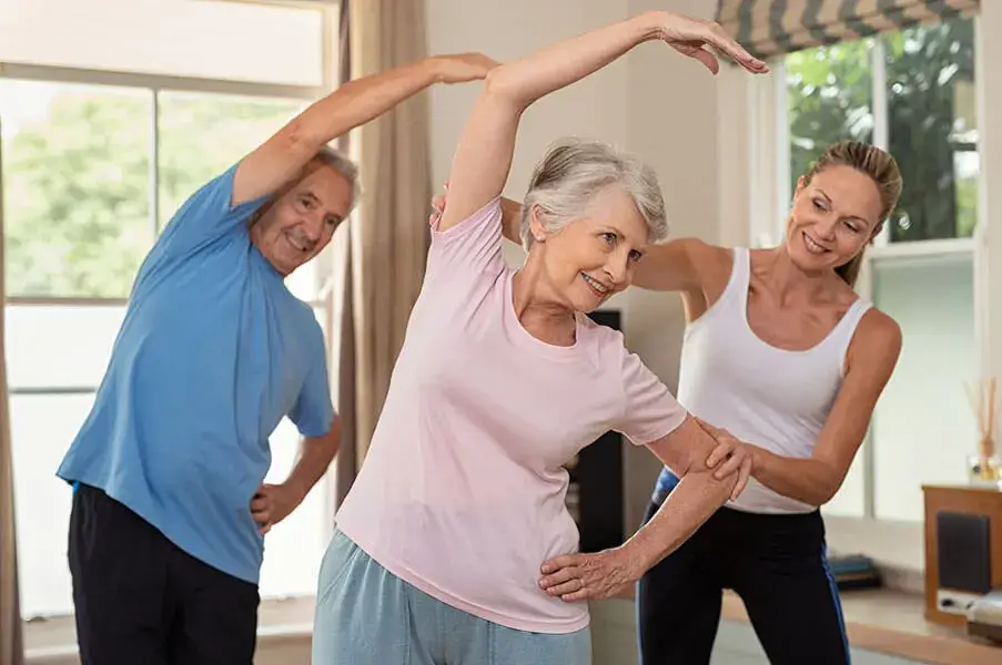 Elderly Stretching