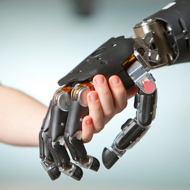 The Johns Hopkins Applied Physics Lab created an electronic prosthetic hand and arm that has the same dexterity as a human arm. Electronic prosthetics are the biggest area of growth in this industry.